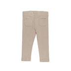 Oatmeal | Organic Baby Dress Pants: 3-6m