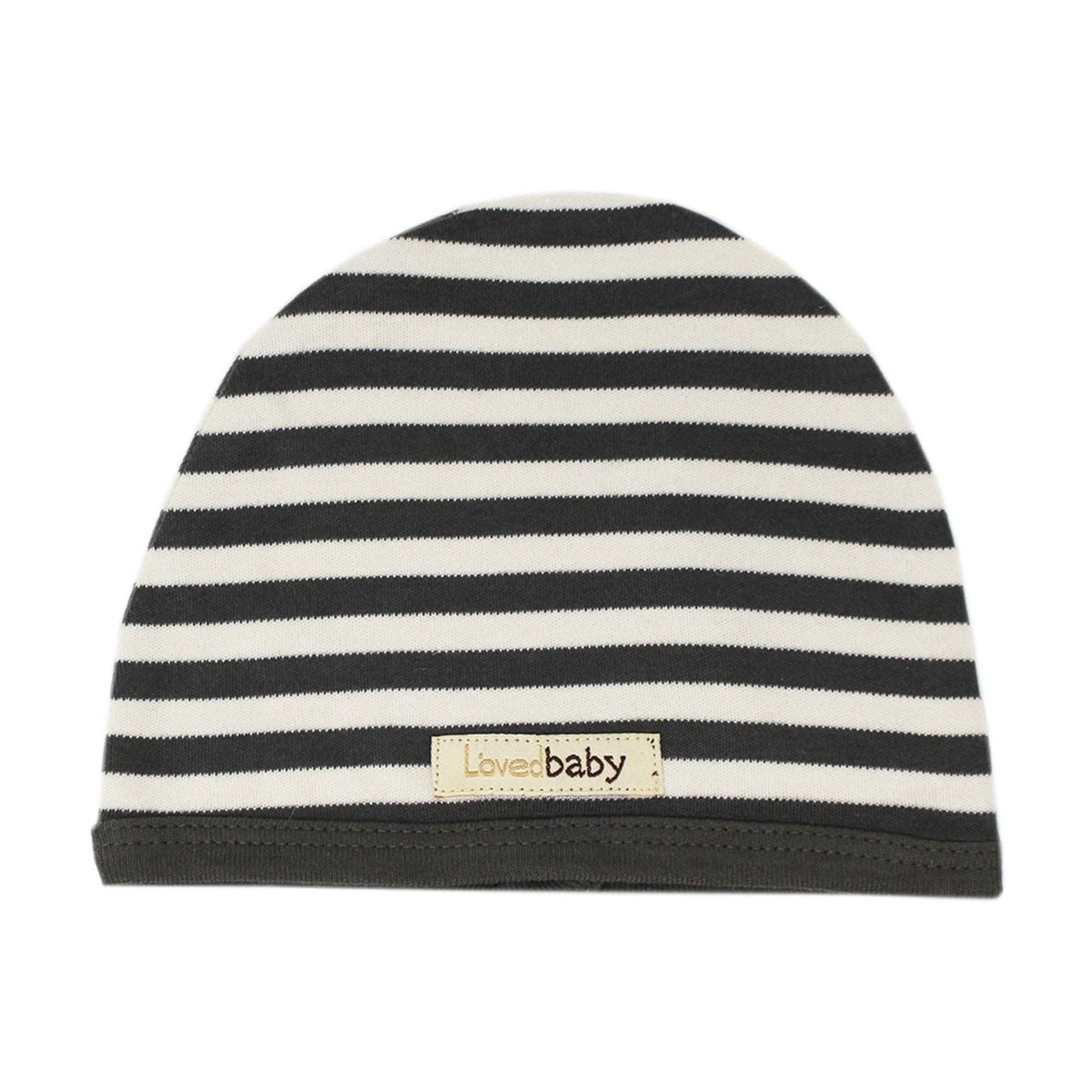 Gray/Beige | Organic Cute Cap: 6-12m
