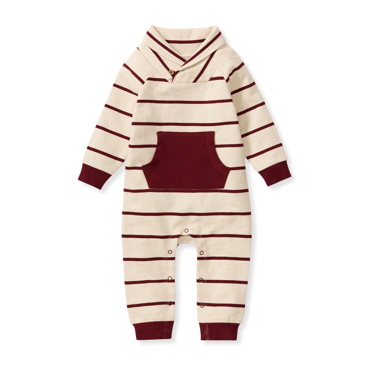 Shawl Collar Jumpsuit: 3-6M