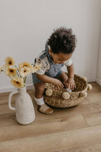 Wood/Latte Two Tone Loafer Baby and Toddler Shoes: 2   (6m)4.5"