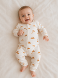Croissant Footless Onsie : 6-12 Months