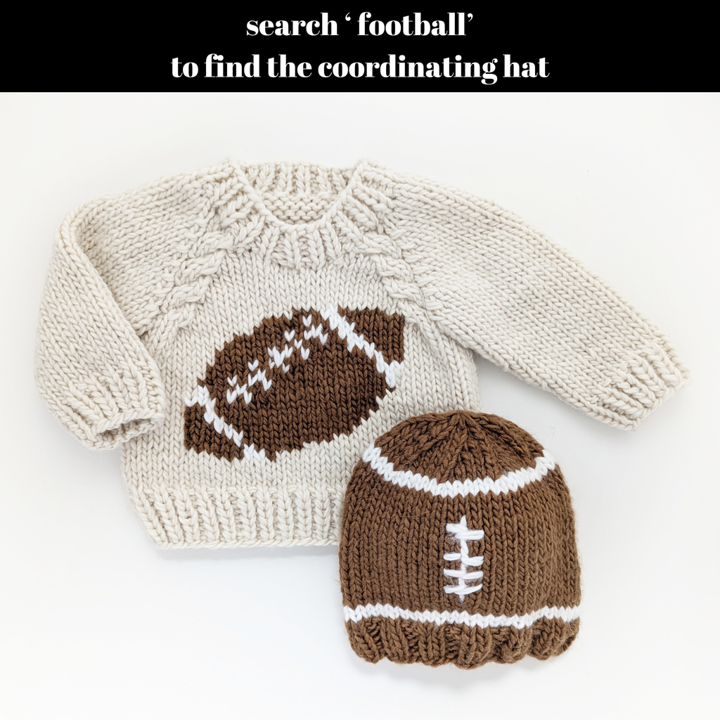 Football Sweater for Baby & Toddler: 6-12 months