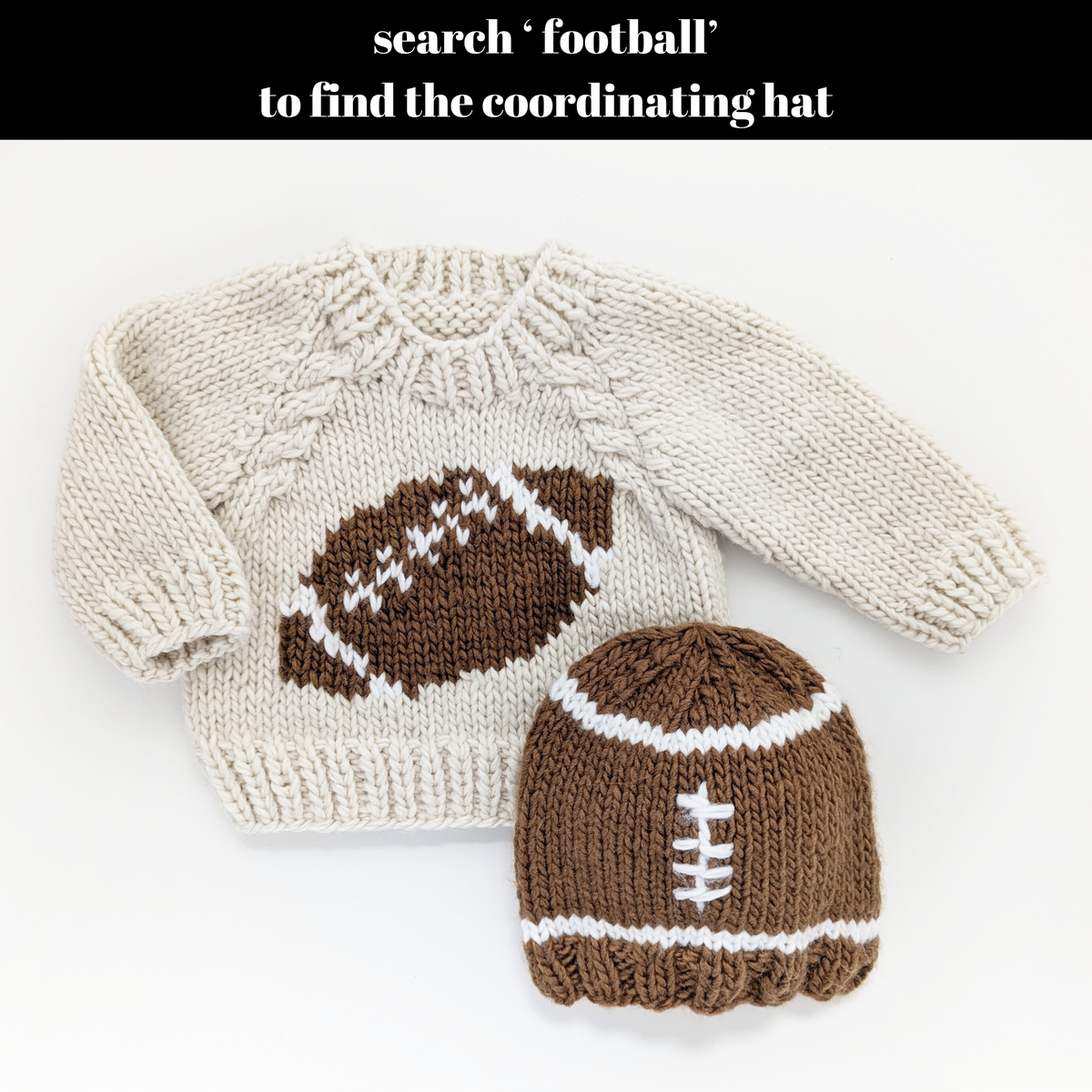 Football Sweater for Baby & Toddler: 3-4T