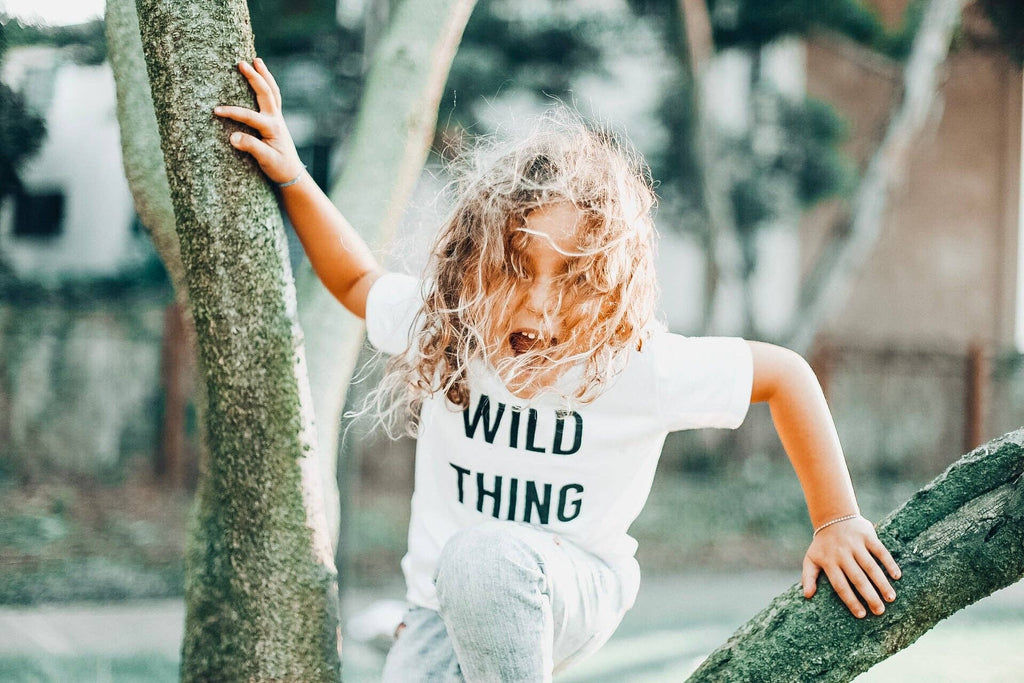 WILD THING | Kids Tee: 18-24M / WHITE