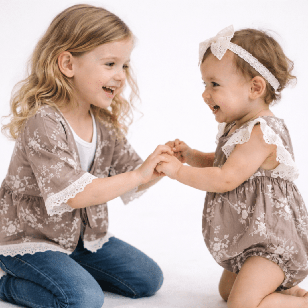 Embroidered Cardigan- Child: 12-18M