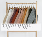 Baby Chunky Knit Braided Sweater | Pastels: Plum / 2/3T