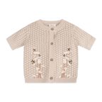 Daisy Bee Baby Knit Top & Pants Set (Organic Cotton): Cottonwood / 2-3T