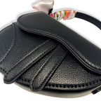 B1309 & B1342 Saddle Purse w/ Scarf (6 Colors): FUCHSIA / B1342 - BIG