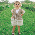 Antique Lace Skort- Child: 4-5T