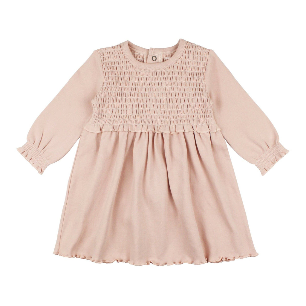 Rosewater | Kid's Organic Smocked Dress: 2T