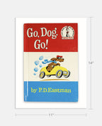 Go Dog Go by P.D. Eastman Book Cover Print: Maple Frame / 11×14"