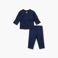 Hello Baby Set_Navy Blue Heather: Boy / Navy Blue Heather / 3-6m