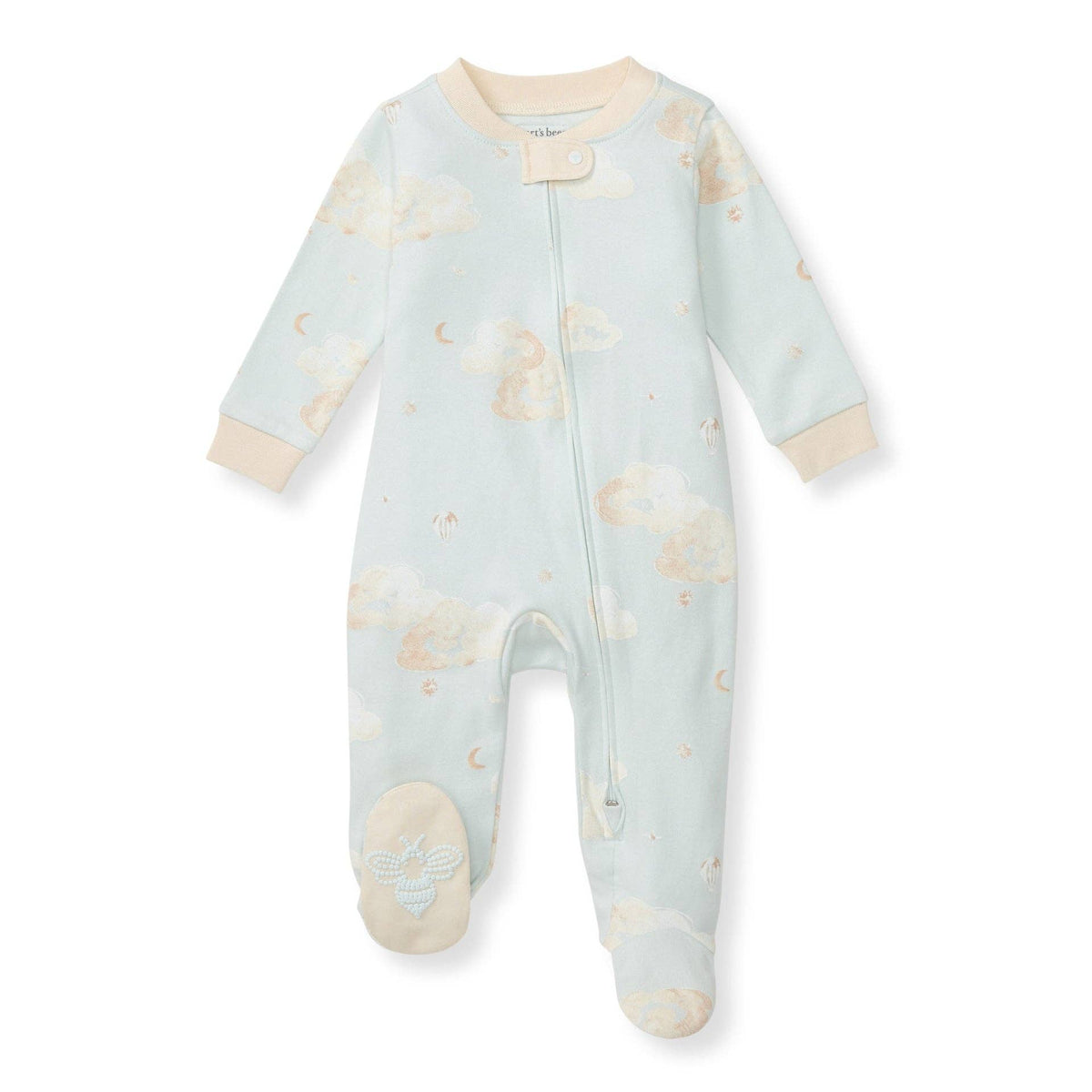 Good Night Sky Organic Cotton Sleep & Play - Ice Flow: Ice Flow / 6-9 Months