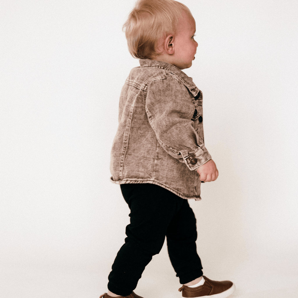 Brown Denim Jacket - Infant: 12-18M