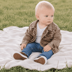Brown Denim Jacket - Infant: 9-12M