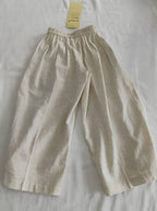 Yoshi Pants Ecru Gender Neutral — Cotton Kids Pants | Infant to Tween 0-13 Years: 5 Years