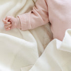HEIRLOOM COTTON KNIT SETS: Tan / 3-6 Months