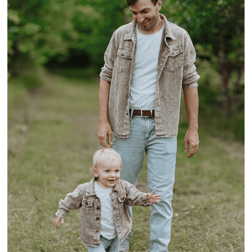 Brown Denim Jacket - Infant: 12-18M