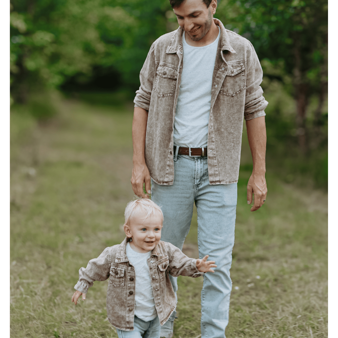 Brown Denim Jacket - Infant: 9-12M