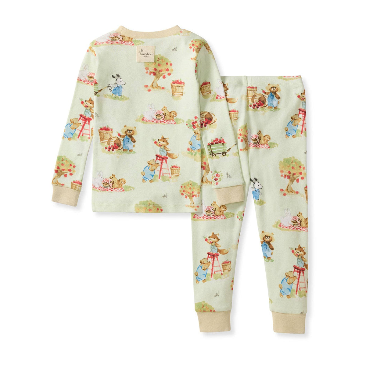 On The Orchard Organic Cotton Two-Piece Pajamas: 18M