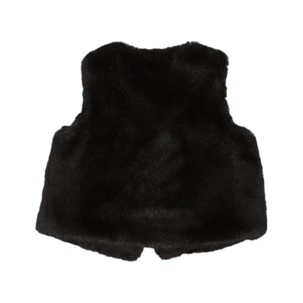 A70 72166 Furry Vest (2 Colors): GREY / 2-2-2;4-5-6