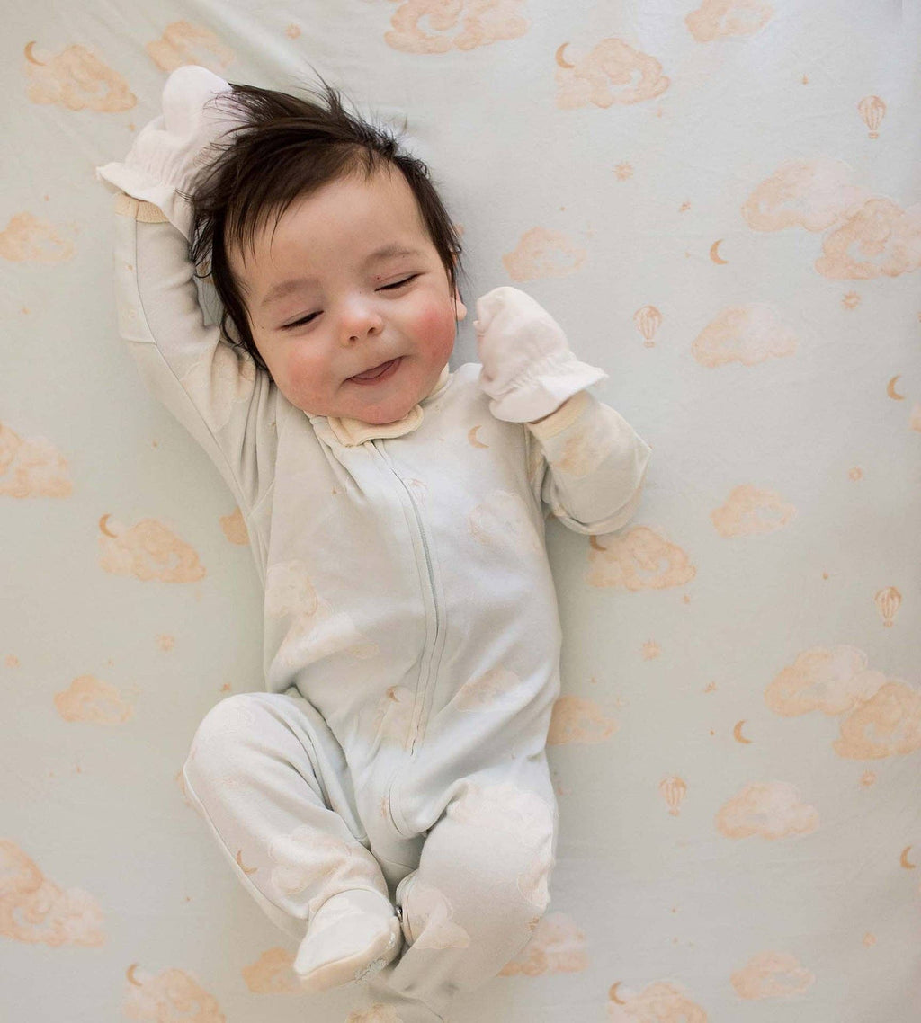 Good Night Sky Organic Cotton Sleep & Play - Ice Flow: Ice Flow / 6-9 Months