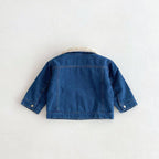 Baby Denim Jacket with Sherpa Collar: 4