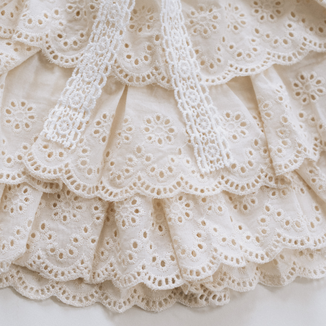 Antique Lace Skort- Child: 2T