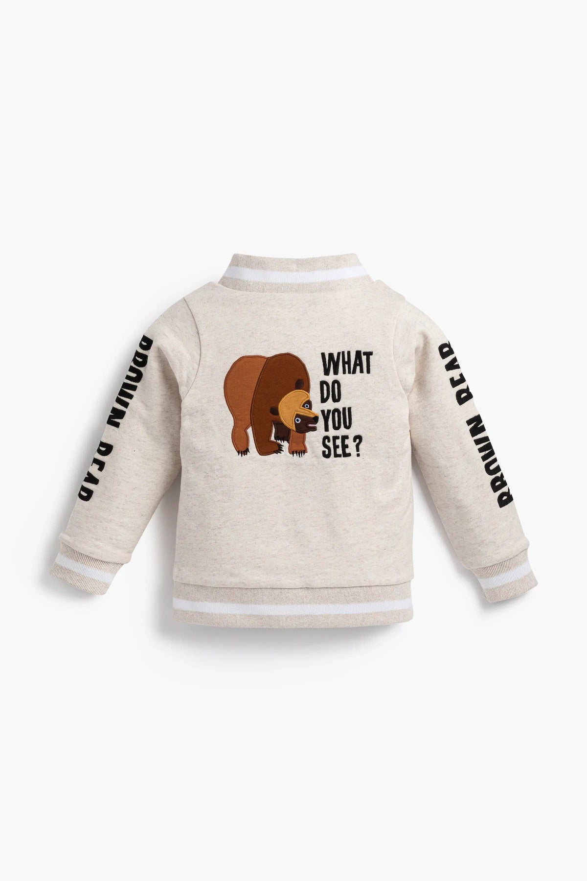 Bomber Jacket_Eric Carle Brown Bear: Unisex / Eric Carle Brown Bear / 18-24m