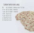 Bella Floral Romper: 2pc set (romper+bow) / 18-24 months