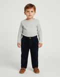 Navy Corduroy Boys Pants — Cotton Kids Pants | 0-13 Years: 6-9 month