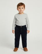 Navy Corduroy Boys Pants — Cotton Kids Pants | 0-13 Years: 6-9 month
