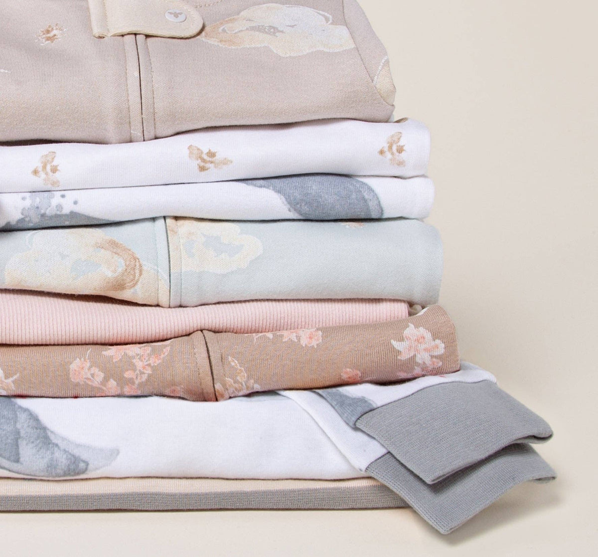 Solid Rib Organic Cotton Sleep & Play - Midnight: Midnight / 0-3 Months