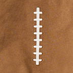 Acid Wash Football Toddler Sweatshirt Set: Hunter / 4 Toddler