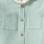 Hooded Shirt & Pants Set: 24M