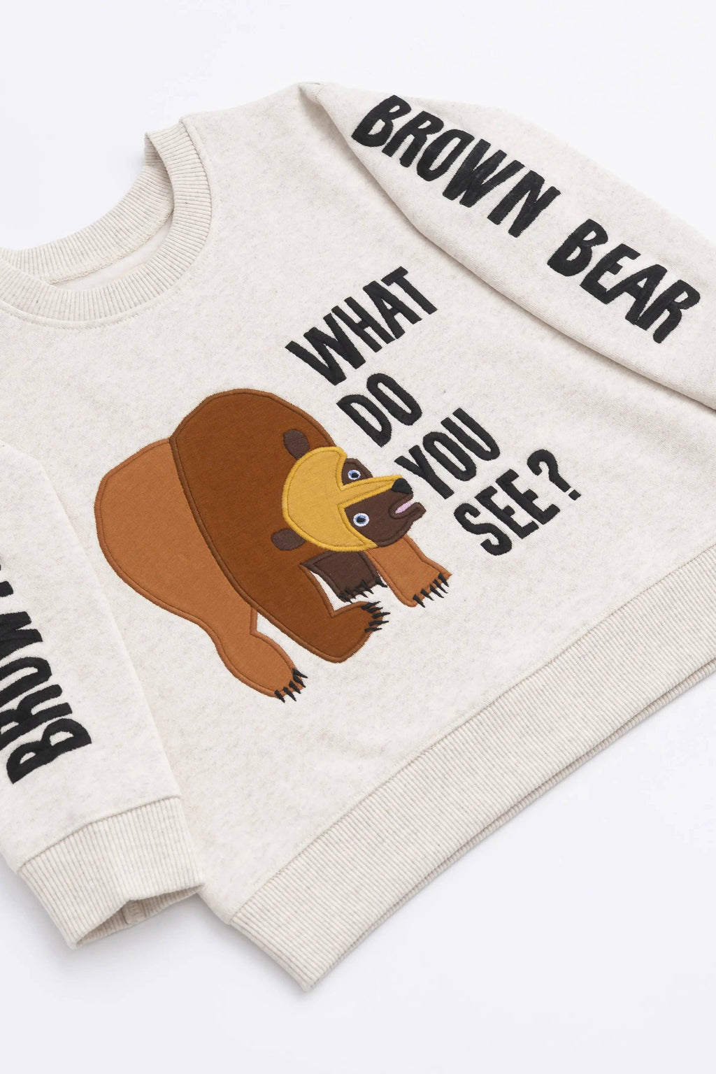 Sporty Sweatshirt_Eric Carle Brown Bear: Unisex / Eric Carle Brown Bear / 6-9m