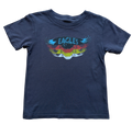 The Eagles Retro Wings Tee - Black: 6/7