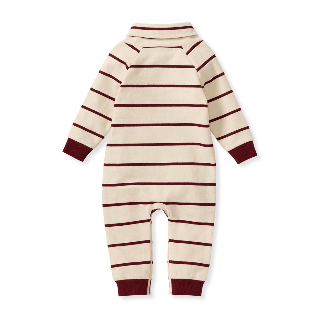 Shawl Collar Jumpsuit: 6-9M