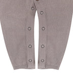 Milan Shawl Sweater Knit Baby Jumpsuit (Organic cotton): Blue / 18-24