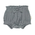 Moonstone | Organic Muslin Ruffle Bloomer: 6-9m