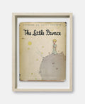 The Little Prince by Antoine DE Saint Book Cover Print: Maple Frame / 11×14"