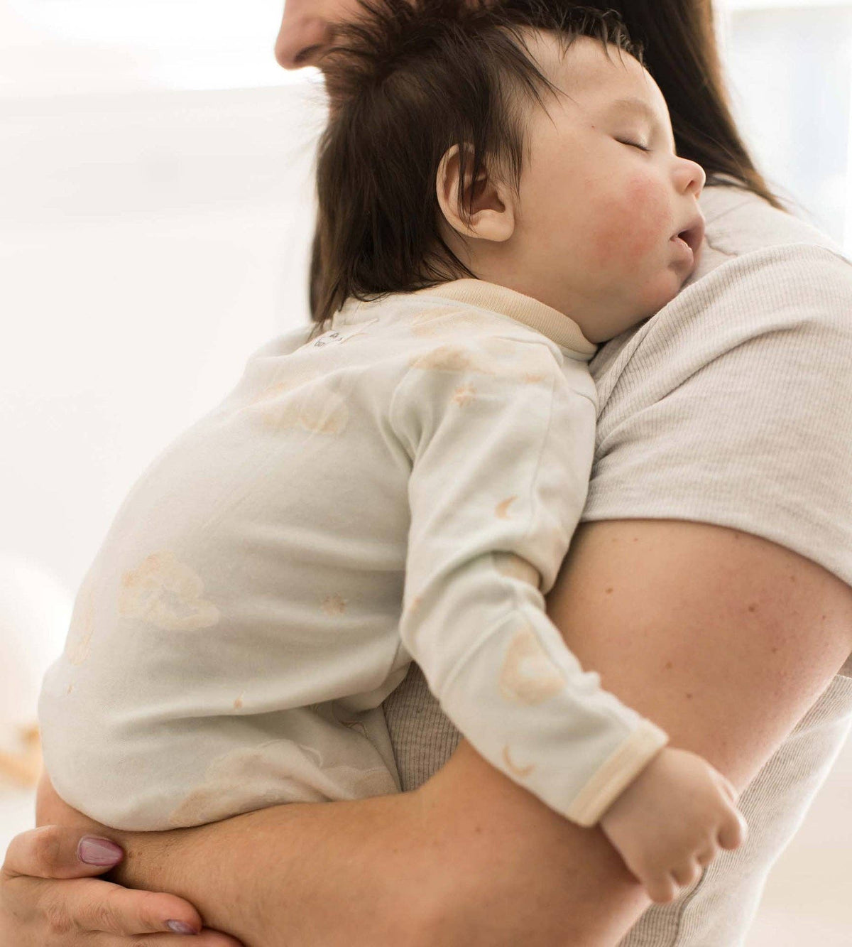 Good Night Sky Organic Cotton Sleep & Play - Ice Flow: Ice Flow / 6-9 Months