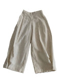 Yoshi Pants Ecru Gender Neutral — Cotton Kids Pants | Infant to Tween 0-13 Years: 18-24 months