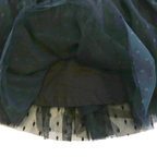 82220 Mesh Dots Tutu BLACK 3T