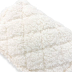B1388 Sherpa Mixed Quilted Purse (3 Colors): Camel