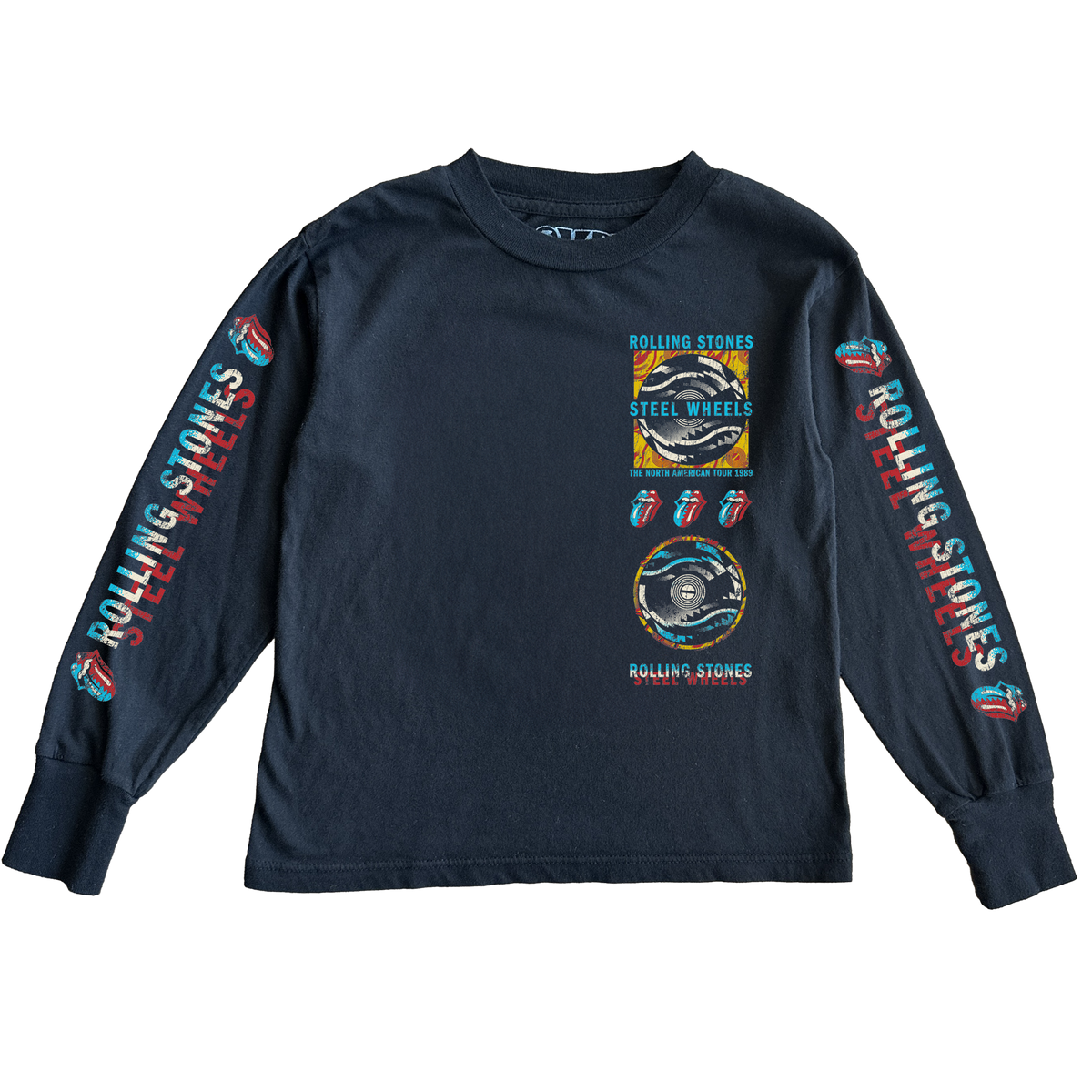 Rolling Stones - Steel Wheels LS Racing Tee: 2/3T
