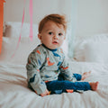 Multicoloured Dinosaur Print Top and Legging Set: 0-3 Months