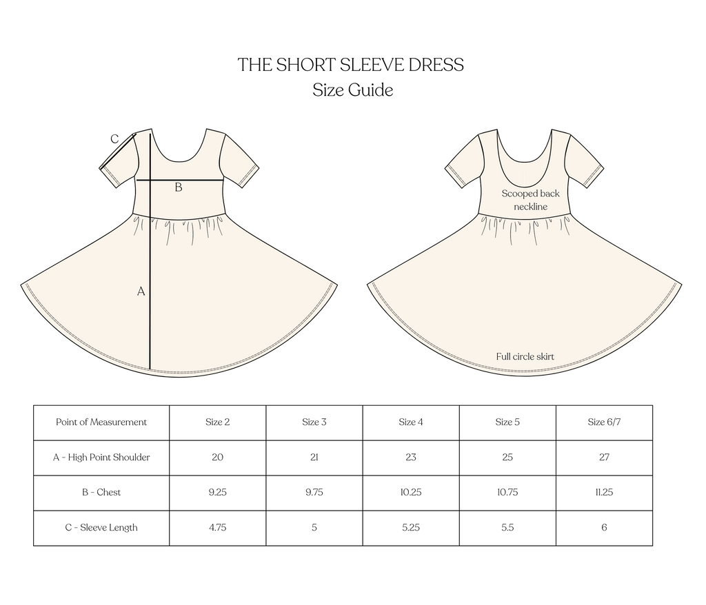 Short Sleeve Twirl Dress in Posy Pop Pre-Sale: Posy Pop / 3