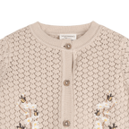 Daisy Bee Baby Knit Top & Pants Set (Organic Cotton): Cottonwood / 3-4T
