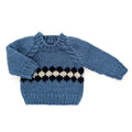 Geo Sweater Slate Blue for Baby & Toddler: 12-18 months